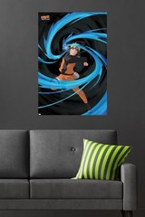 Naruto Shippuden – Naruto Uzumaki Wall Poster, 34L » x 22.4W », Unframed Version