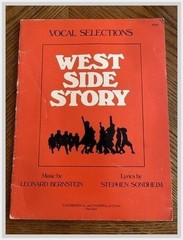 West Side Story 1957 Vocal Score Bernstein & Sondheim Schirmer Broadway