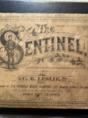 1885 The Sentinel Music Choral Book