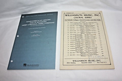 Large Group of 29 Choral Sheet Music Books