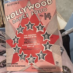 Robbins Music Corporation Hollywood Dance Folio No. 14 Dance Song Book