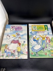 RARE/VINTAGE « Mother Goose Gospel » Songbooks Vol. 1 & 2 (1988/1989) Brentwood