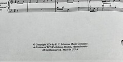 Gentle Mary by Thomas Bold SATB Chorus unaccompanied Keyboard Sheet Music ECS