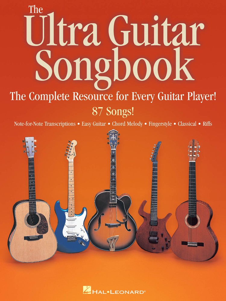 The Ultra Guitar Songbook Notes & Tab Sheet Music Chords Lyrics 87 Songs Book
