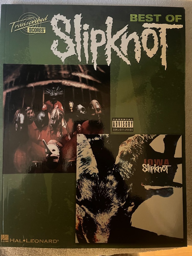 Slipknot – Best of – Guitar and Bass Tab / Tablature Book Transcribed Scores
