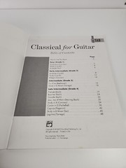 Classical for Guitar: In TAB: Easy to Intermediate Solo Guitar by Jerry Snyder