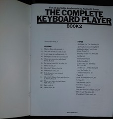 VINTAGE 1985 THE COMPLETE KEYBOARD PLAYER BOOK 2 BY AMSCO PUBLICATIONS