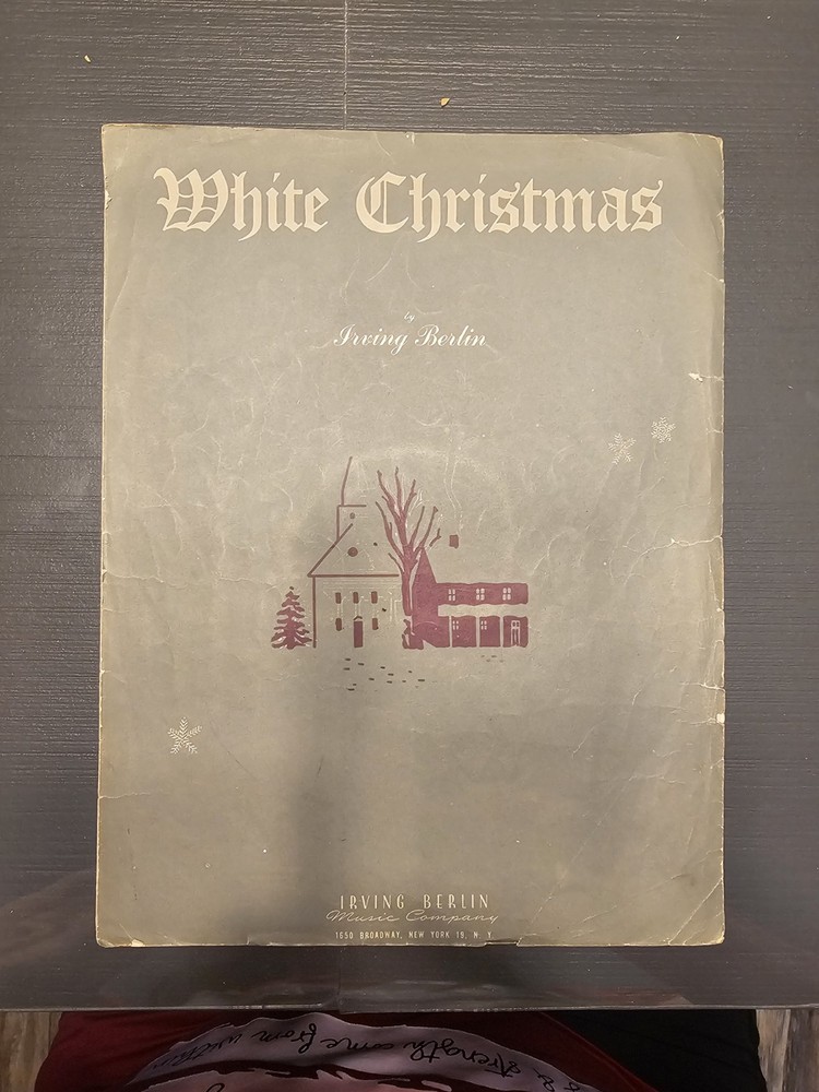 White Christmas 1942 Sheet Music Irving Berlin