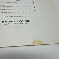 Vintage COCO Vocal Selections Sheet Music 1969 Broadway Previn First Performance