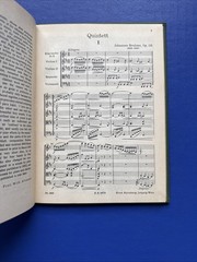Brahms – Clarinet Quintet Op. 115 – Hardcover Eulenburg Miniature Study Score