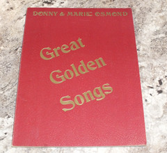 Donny & Marie Osmond ~ Great Golden Songs 1976 Lyrics and Songbook Excellent