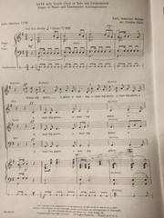 Lot 6 KJOS Amazing Grace SATB Choir or Solo & Cong./Organ/Piano & Tamborine G13