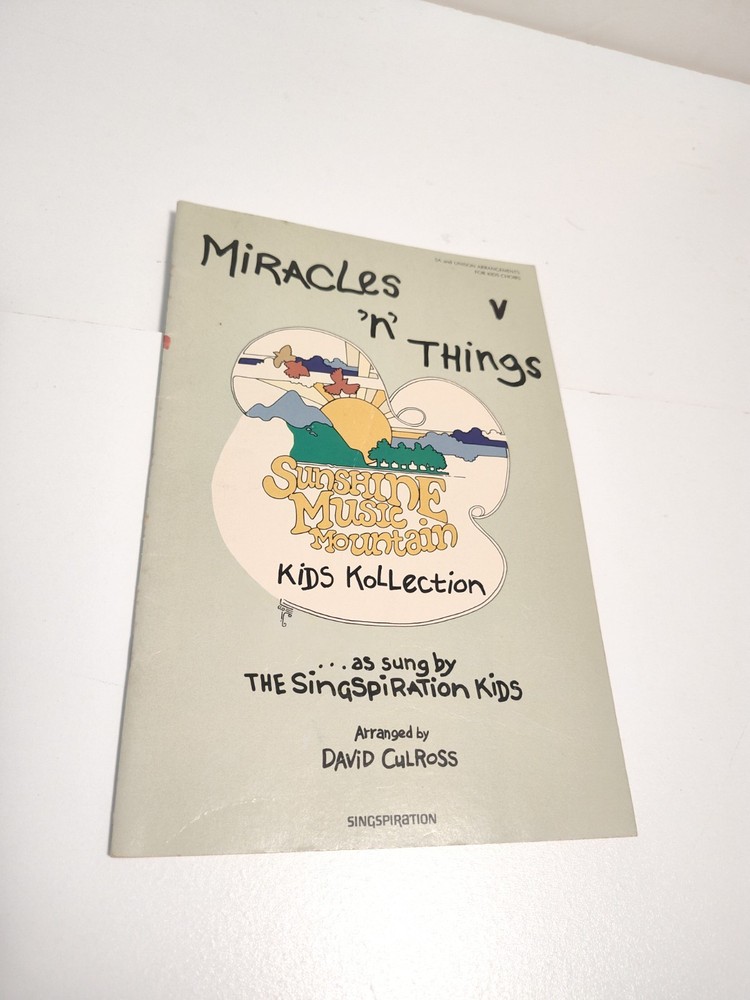 Sunshine Music Mountain Kids Collection Sheet Music 1979 Trade Paperback F181