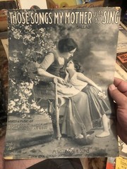 5-pack 11×14 sheet music pre-1920 Kids/Childhood Days