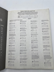 Ozzy Osbourne Songbook Guitar Vocal Tablature Music Book Cherry Lane Music 1985