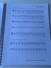 Elementary Music Rudiments 2nd Edition Basic PB Fredrick Harris Sheet Music