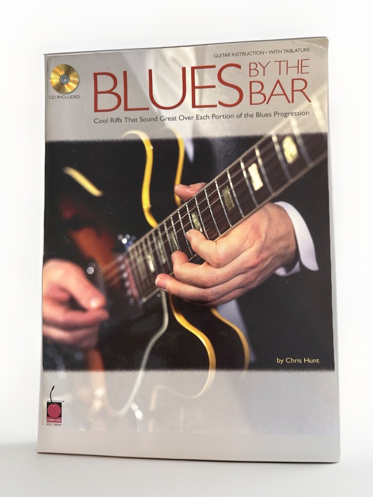 Blues By The Bar Blues Guitar Riffs Book with CD Chris Hunt Cherry Lane Music