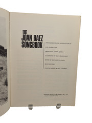The Joan Baez Songbook Sheet Music Piano Vocals 1960s Folk M34