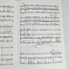 John Rutter Gloria Vocal Score SATB Brass Organ Oxford Music Book 1976 Vtg