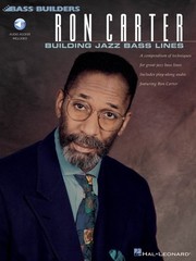 Ron Carter Building Jazz Bass Lines Sheet Music Bass Book and Audio 000841240