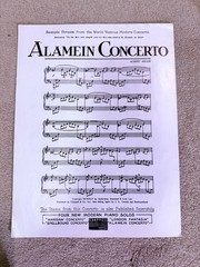 Spellbound Concerto 1945 – Miklós Rózsa – Hitchcock Film Sheet Music – Chappell