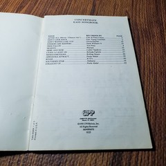 Concertmate Easy Songbook Vocal Selections CPP 1990