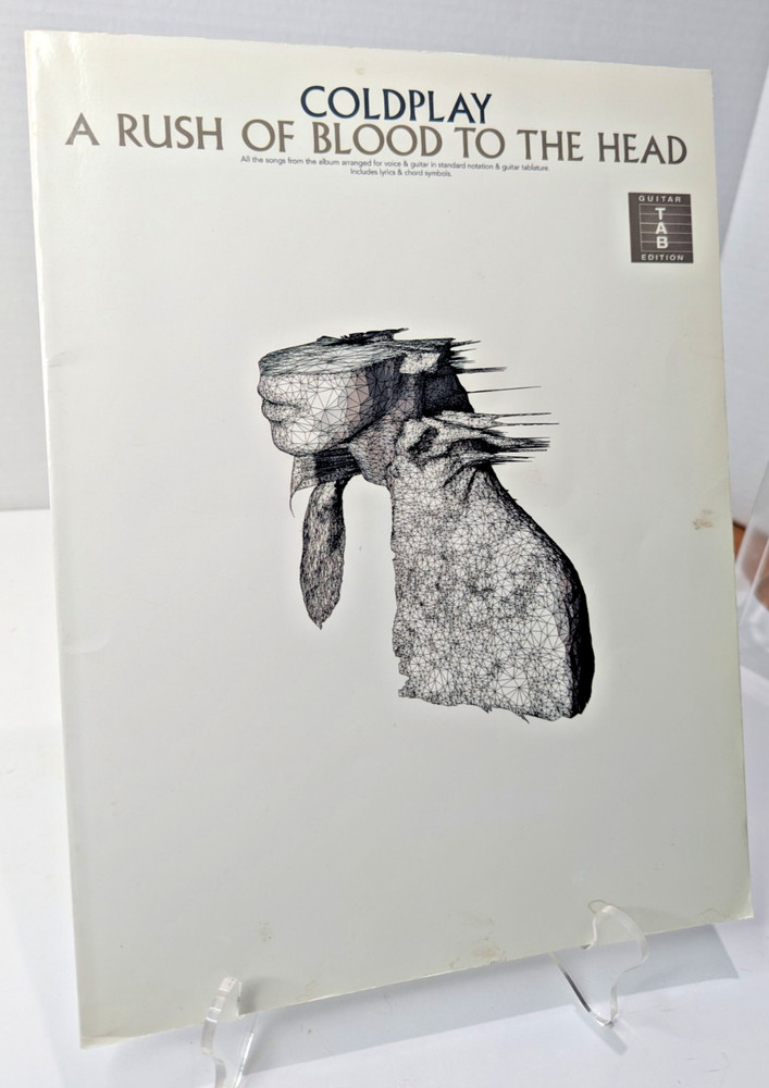 Coldplay A Rush Of Blood To The Head For Voice & Guitar Tab Edition Sheet Music