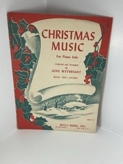 Mills Music Inc 1950 Christmas Music For Piano Solo Songbook June Weybright