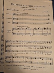 No Candle Was There and No Fire Chappell&rsquo;s Vocal Library Three Female Voices SM