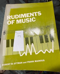 Rudiments of Music BookPitch/ The Staff/ Musical Alphabet/ Clefts/ Treble/ Bass/