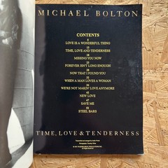 Michael Bolton, Time Love & Tenderness, Songbook, 1991
