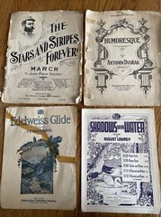 Bundle Vintage Piano Solo Sheet Music 18 Pieces, 1897 – 1965, Multiple Genres