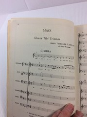 Mass Gloria Tibi Trinitas John Taverner Choral Music Songbook SATTBB