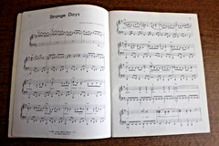 LOT OF 2 DOORS SONGBOOKS: THE DOORS (DEBUT); STRANGE DAYS – WORDS, MUSIC, GUITAR