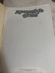 1977 Yes Songbook Complete Vol. Twitter Piano Guitar Voice 183 Pages Very Good