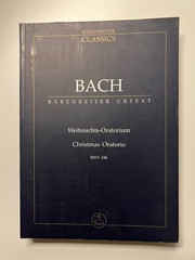 Weihnachts-Oratorium BWV 248 Orchestra Score