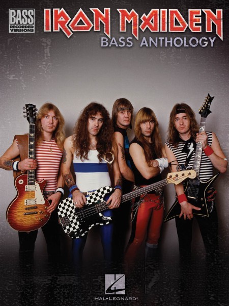 Iron Maiden Bass Anthology Sheet Music Bass Recorded Versions Book NEW 000690867
