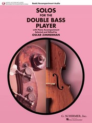 Solos for Double Bass Player Classical Sheet Music G Schirmer Book Online Audio