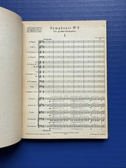 Sibelius – Symphony No. 2 – Hardcover Breitkopf & Härtel Miniature Score RARE