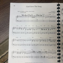Anthony Burger Hands of Time Gospel Sacred Piano Solo Rare