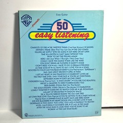 50 Easy Listening Songs For Easy Guitar Sheet Music Book
