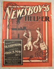 1901 Newsboy&rsquo;s Helper – Vintage Sheet Music