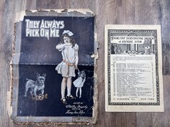 Vintage Lot Of 22 Assorted Sheet Music Multiple Songs #JAB02