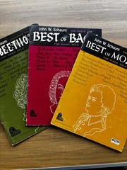 Vtg 1964 John W Schaum Best of Lot Piano Solo Book Classical Collection Mozart
