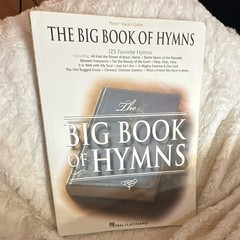 Hal Leonard Big Book of Hymns Piano/Vocal/Guitar Religious Song Book HL00310510