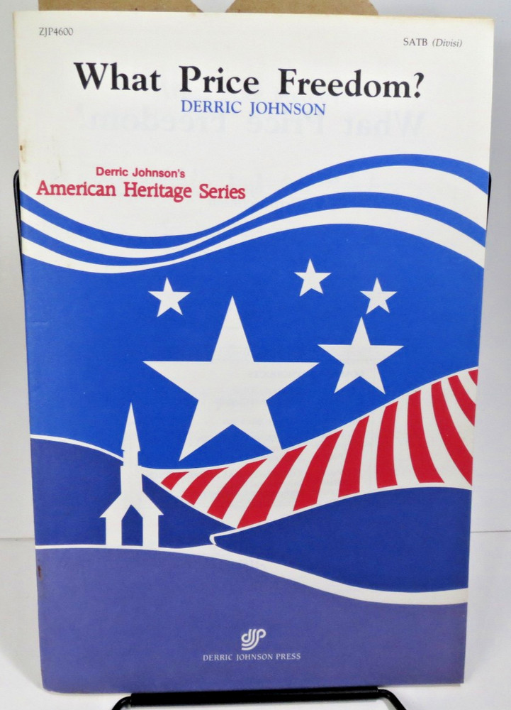What Price Freedom? Vintage SATB (Divisi) Piano Sheet Music 1973