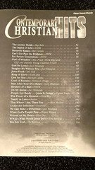 CONTEMPORARY CHRISTIAN HITS SONGBOOK PIANO/VOCAL/CHORDS 2001 25 SONGS CLEAN