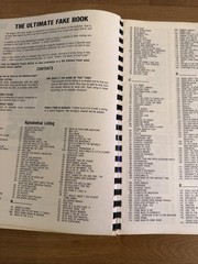 Ultimate Fake Book Contains Over 1200 Songs Piano Organ Guitar Vol 1 1981 Music