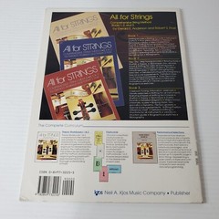 All For Strings Comprehensive String Method Book 1 String Bass Sheet Music