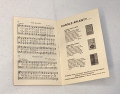 Lets Go Caroling Booklet – Lillenas Publishing Company – Twenty Christmas Carols